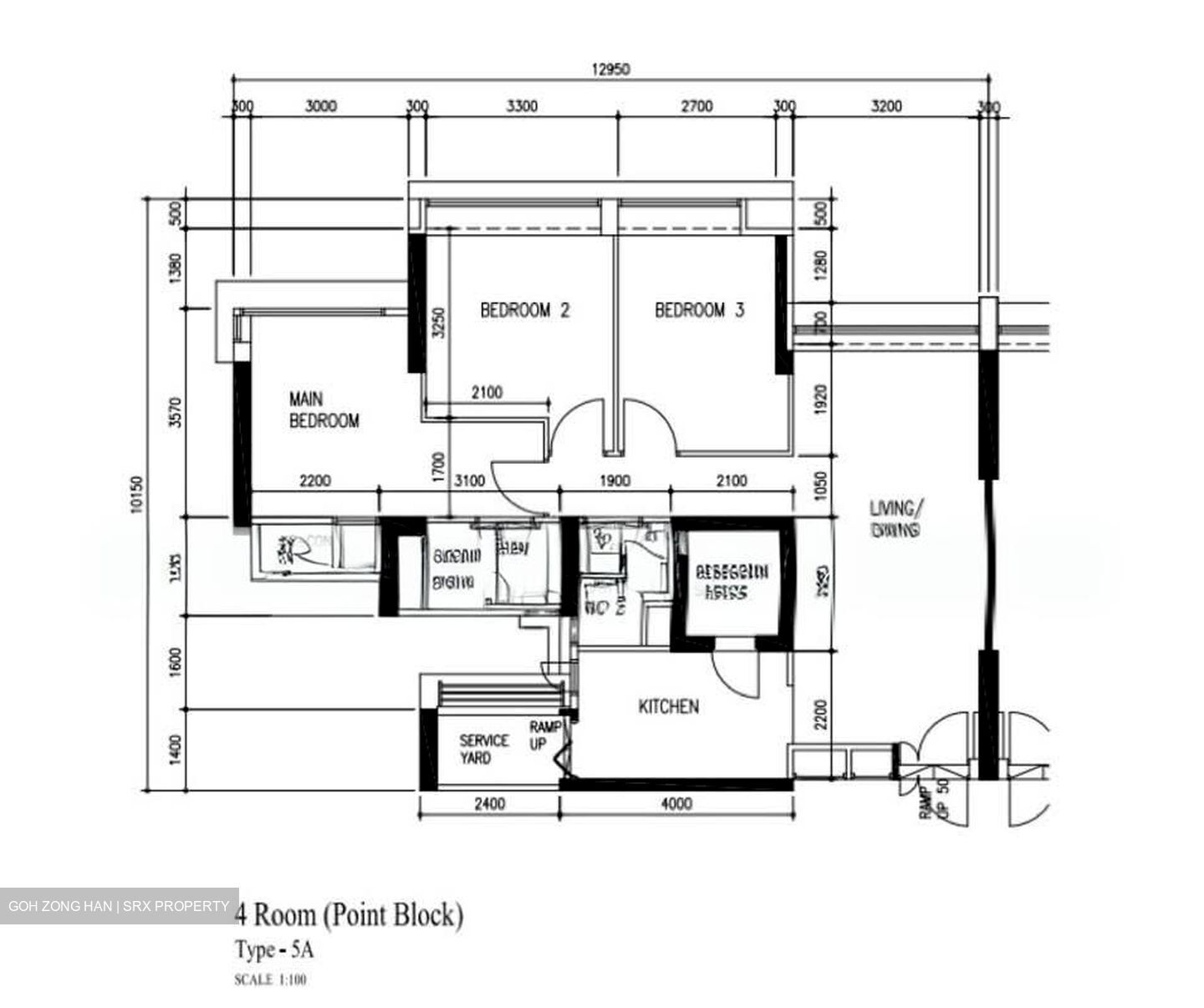 Blk 61B Strathmore Green (Queenstown), HDB 4 Rooms #622231981